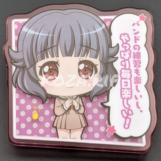 BanG Dream! - Acrylic Clip with Dialog - Rimi Ushigome (Vol. 1)