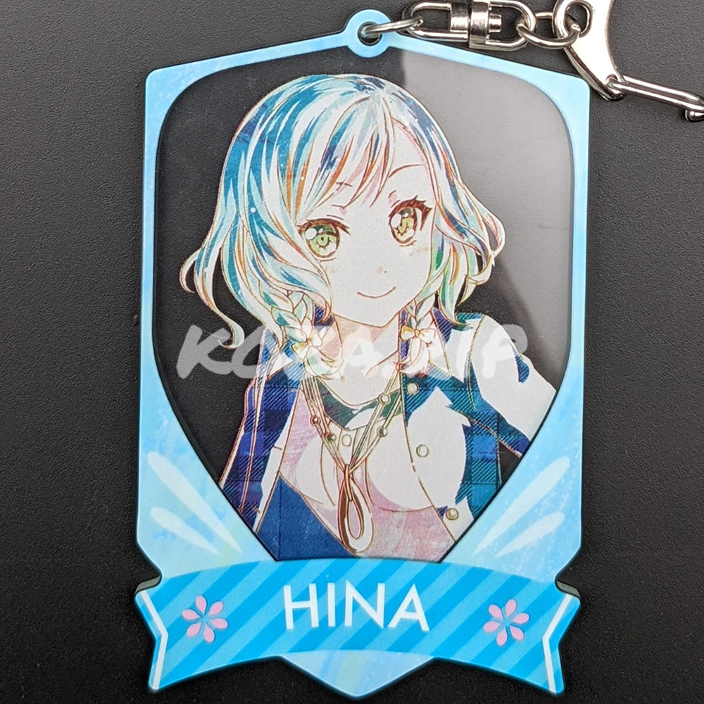 BanG Dream! × Ani-Art - Acrylic Keychain - Hina Hikawa (Vol. 1 Ver. B)