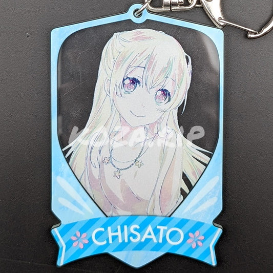 BanG Dream! × Ani-Art - Acrylic Keychain - Chisato Shirasagi (Vol. 1 Ver. B)