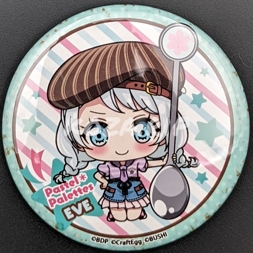 BanG Dream! Cafe 2018 - Can Badge - Eve Wakamiya