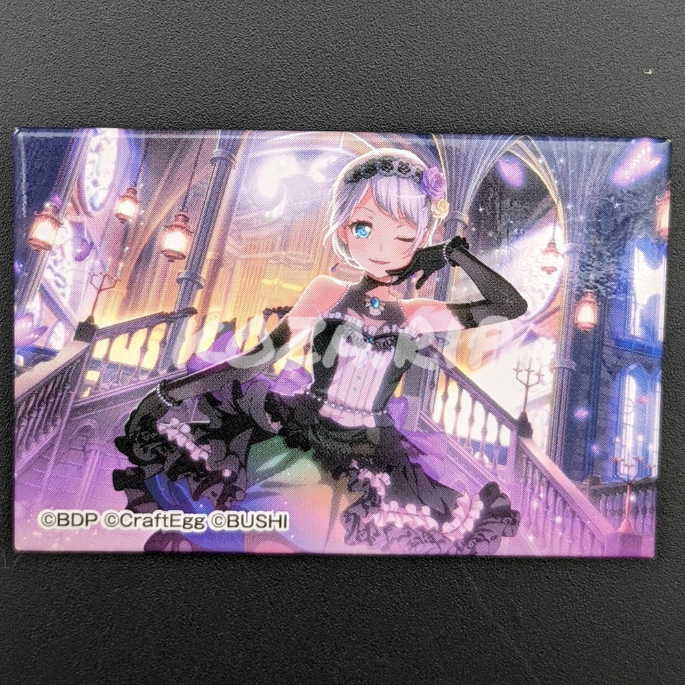BanG Dream! - Square Can Badge - Eve Wakamiya ("Blossoming in Largo")