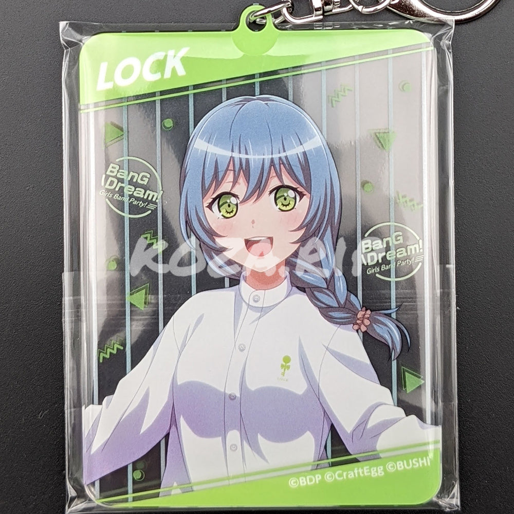 BanG Dream! × WEGO - Acrylic Keychain - LOCK (Rokka Asahi)