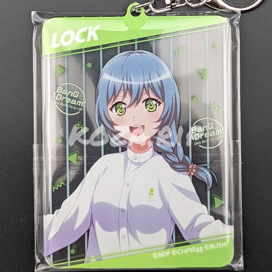 BanG Dream! × WEGO - Acrylic Keychain - LOCK (Rokka Asahi)