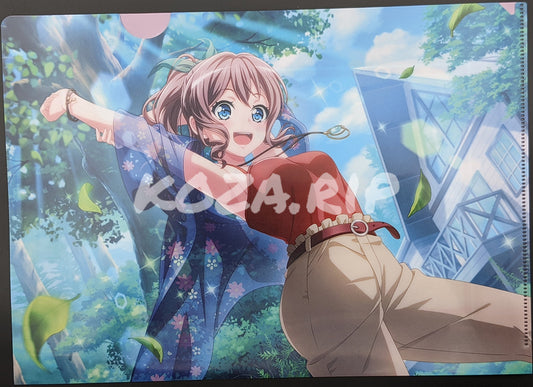 BanG Dream! - A4 Clearfile - Saya Yamabuki ("Summer, Slow Summer")