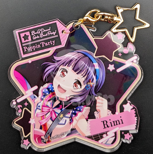 BanG Dream! - Large Star Acrylic Keychain - Rimi Ushigome ("Live Beyond!!")