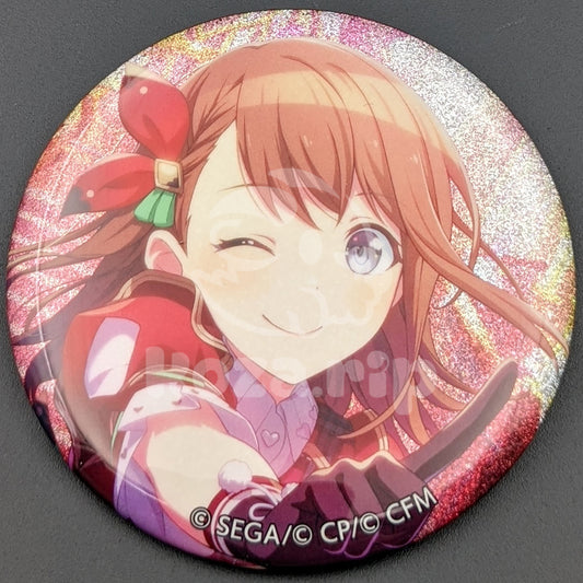 Project SEKAI - Glitter Can Badge - Minori Hanasato ("MORE MORE Making Christmas" trained ver.)