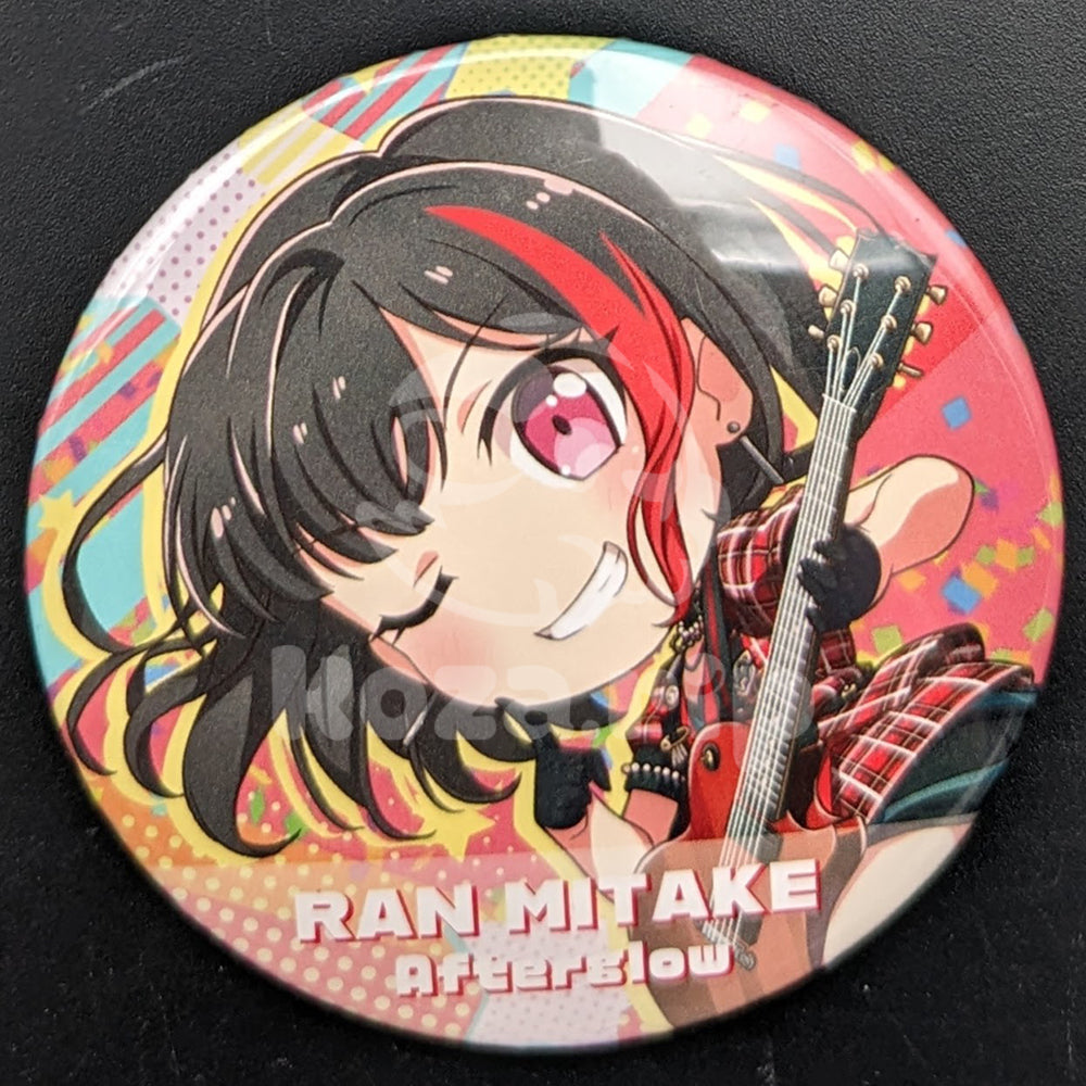 BanG Dream! GARUPA☆PICO ~Ohmori~ - CD Benefit Can Badge - Ran Mitake
