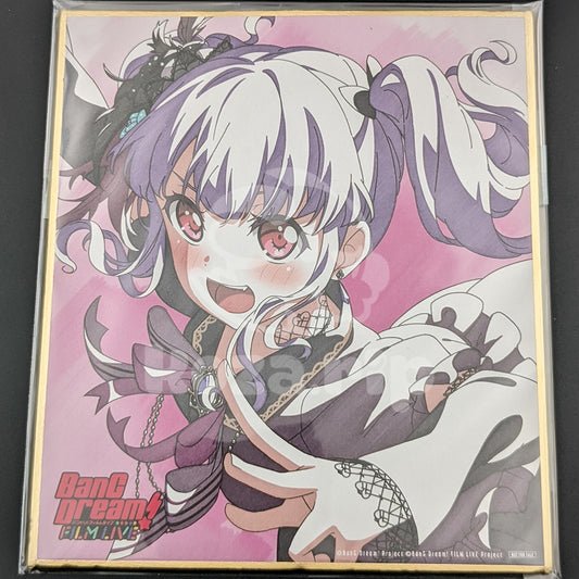 BanG Dream! FILM LIVE - Mini Shikishi - Ako Udagawa