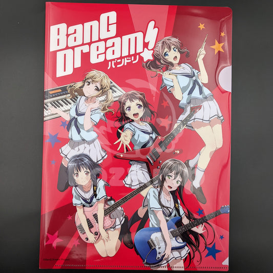 BanG Dream! - A4 Clearfile - Poppin'Party