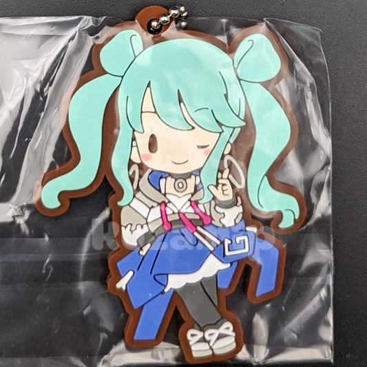 Project SEKAI - Capsule Rubber Keychain - Miku Hatsune (Vivid BAD SQUAD ver)