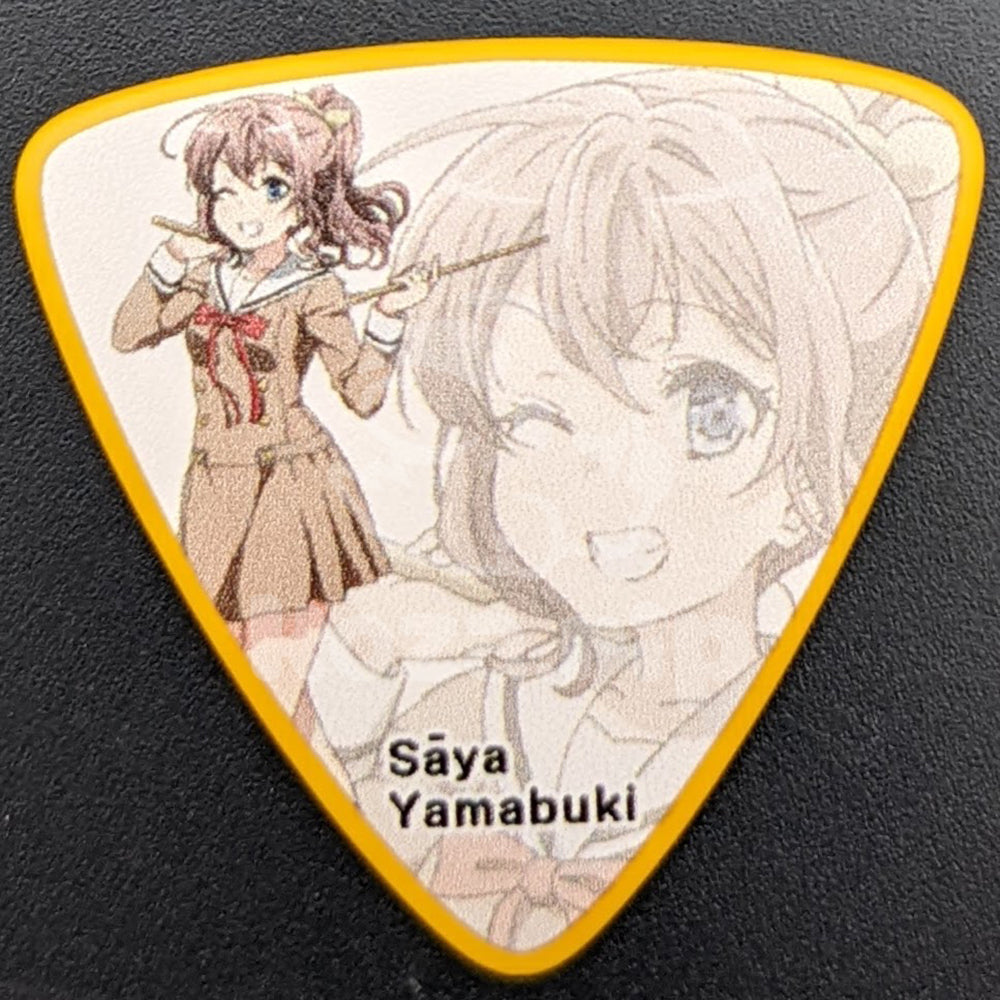 BanG Dream! × ESP - Guitar Pick - Saya Yamabuki (Uniform ver.)