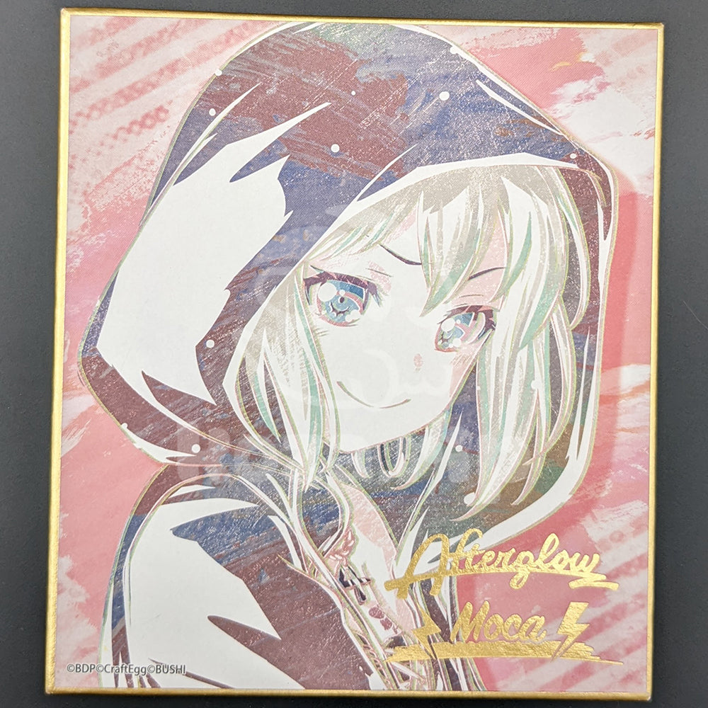 BanG Dream! × Ani-Art - Mini Shikishi - Moca Aoba (Stage ver.)