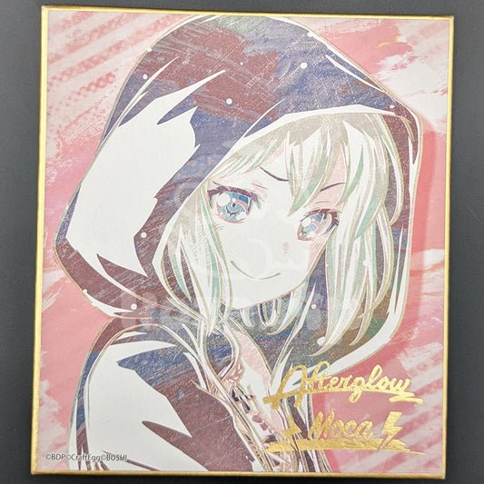BanG Dream! × Ani-Art - Mini Shikishi - Moca Aoba (Stage ver.)