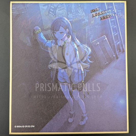 Project SEKAI - Mini Shikishi - An Shiraishi ("Singing in Sync")