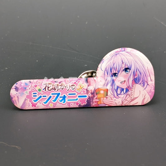 BanG Dream! - Enamel Badge - Mashiro Kurata "Blossoming Symphony" banner