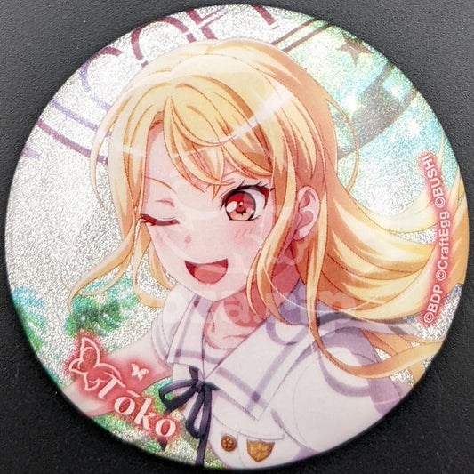 BanG Dream! - Glitter Can Badge - Toko Kirigaya ("Iris of Secrets and Youth")