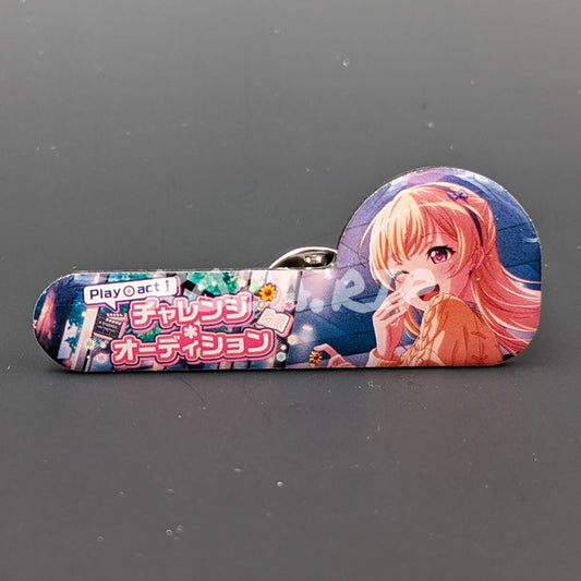 BanG Dream! - Enamel Badge - Chisato Shirasagi "Play Act! Challenge＊Audition" banner