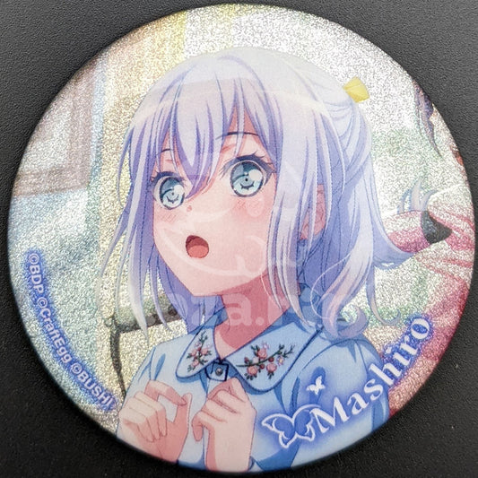 BanG Dream! - Glitter Can Badge - Mashiro Kurata ("A Cadenza For Me")