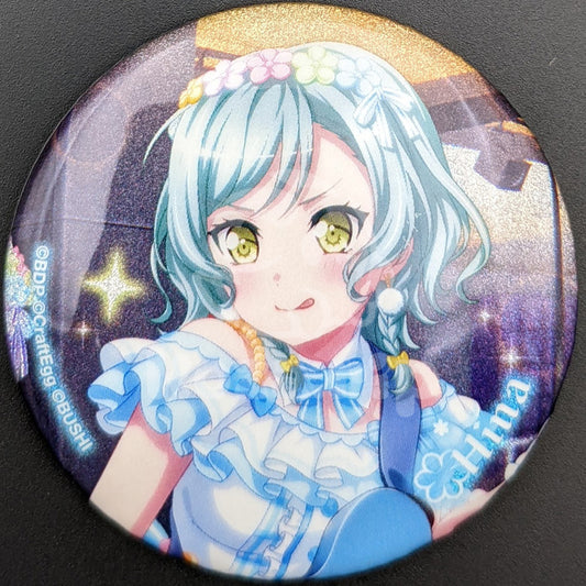 BanG Dream! - Glitter Can Badge - Hina Hikawa ("Backstage Pass 2")