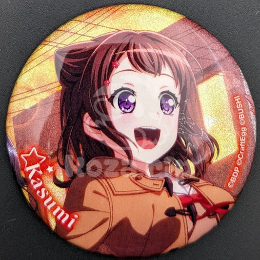 BanG Dream! - Glitter Can Badge - Kasumi Toyama ("Wholehearted Song for Me")