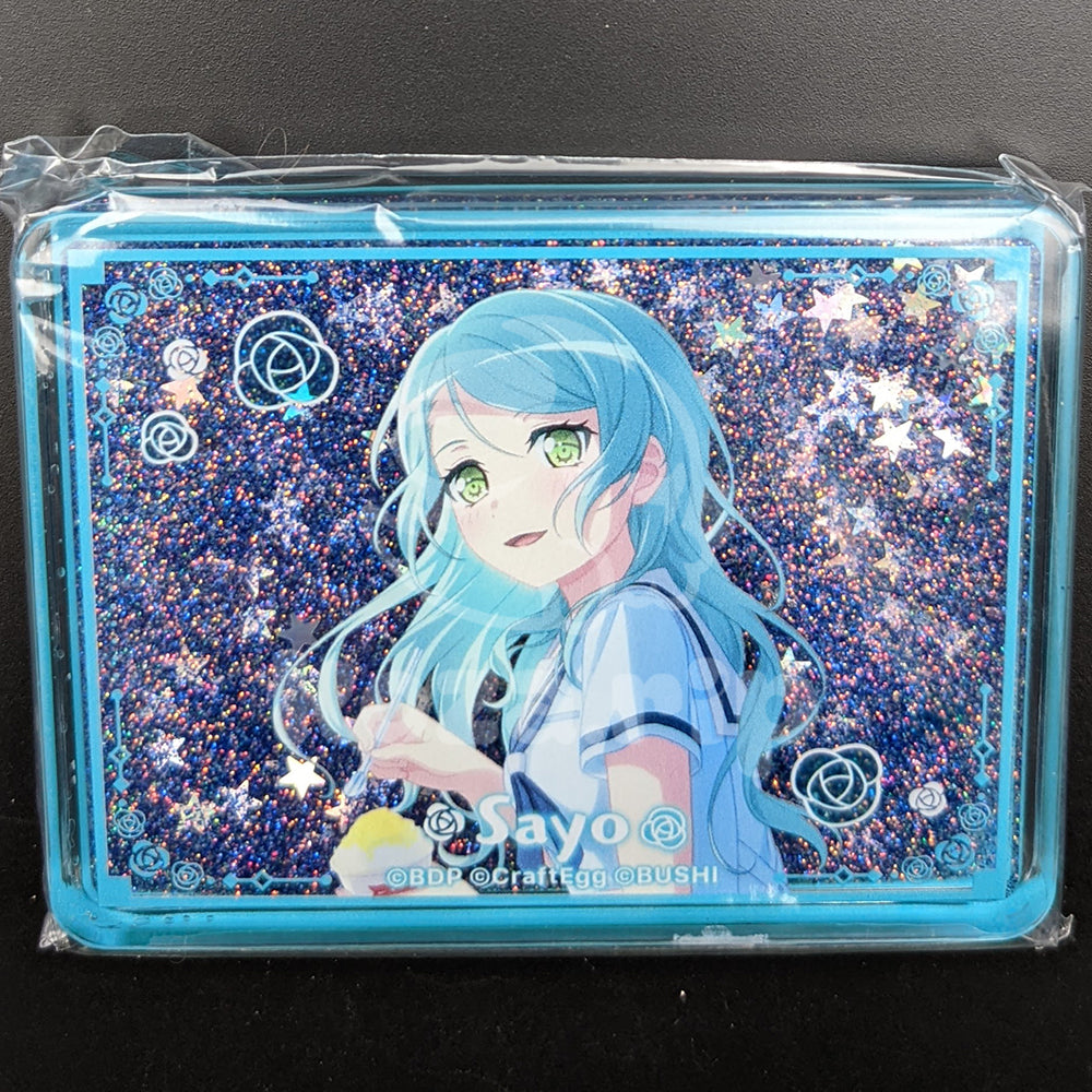 BanG Dream! - Animate Exclusive - Acrylic Liquid Hologram Block - Sayo Hikawa