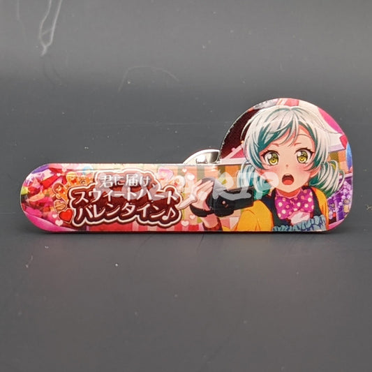 BanG Dream! - Enamel Badge - Hina Hikawa "Sending you a Sweetheart Valentine♪" banner