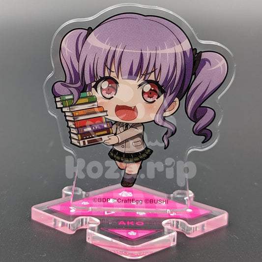 BanG Dream! - Chibi Acrylic Stand - Ako Udagawa (School ver.)