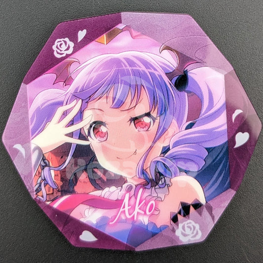 BanG Dream! - Capsule Acrylic Badge - Ako Udagawa