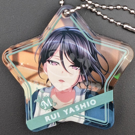 BanG Dream! - Star Acrylic Keychain - Rui Yashio ("Backstage Pass 3")