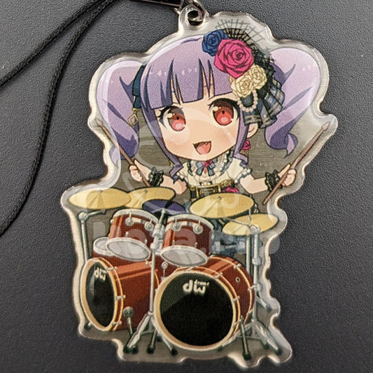 BanG Dream! - Chibi Enamel Keychain - Ako Udagawa ("Noble Rose")