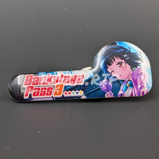 BanG Dream! - Enamel Badge - Rimi Ushigome "Backstage Pass 3" banner