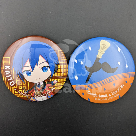Project SEKAI - Sega Lucky Lottery Vol. 3 - Can Badge Set - KAITO (Wonderlands×Showtime ver.)
