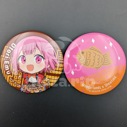 Project SEKAI - Sega Lucky Lottery Vol. 3 - Can Badge Set - Emu Otori