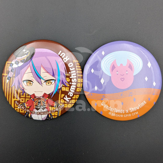 Project SEKAI - Sega Lucky Lottery Vol. 3 - Can Badge Set - Rui Kamishiro