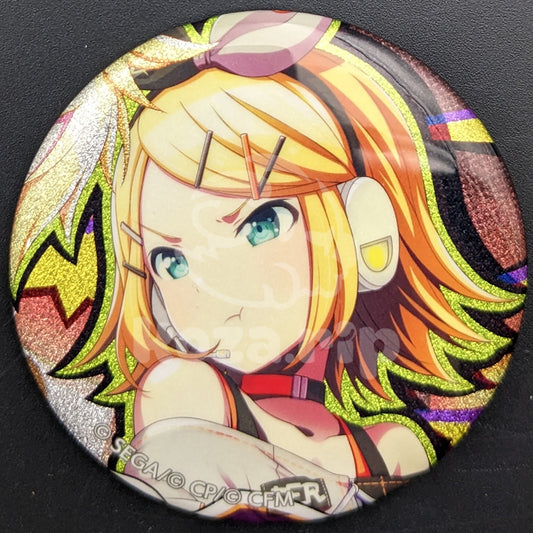 Project SEKAI - Glitter Can Badge - Rin Kagamine ("Heated Argument") [Vivid BAD SQUAD ver.]
