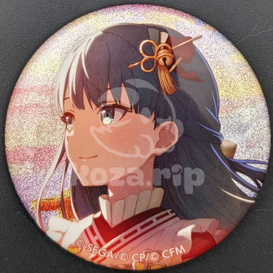 Project SEKAI - Glitter Can Badge - Haruka Kiritani ("The Tomorrow We Hope For" trained ver.)