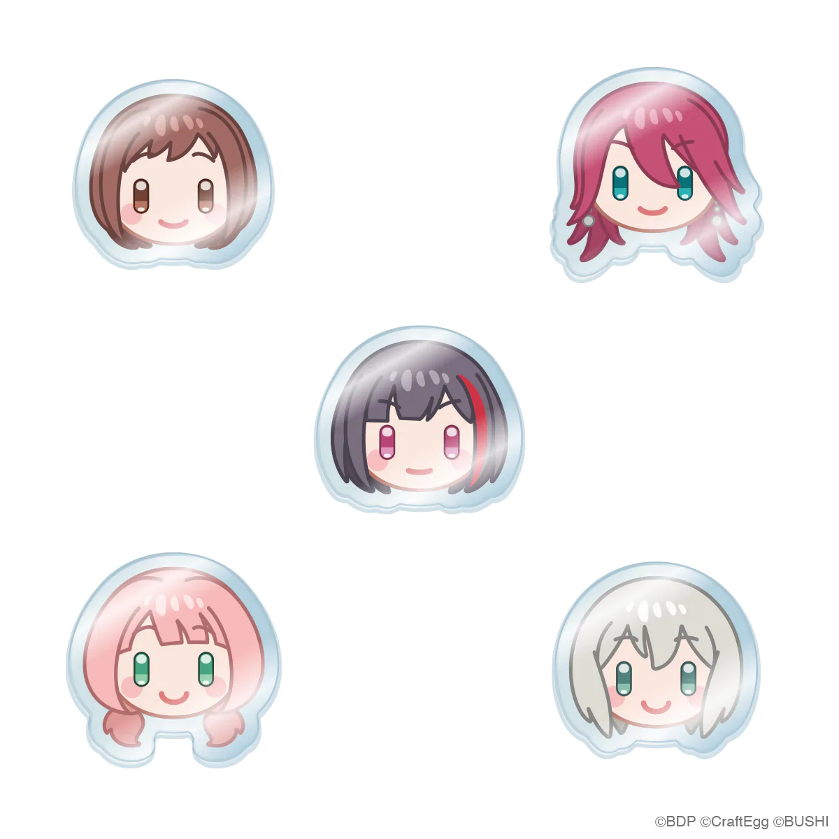 BanG Dream! - Decoration Acrylic Badge - Tsugumi Hazawa