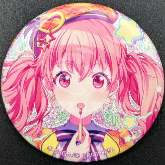 Project SEKAI - Glitter Can Badge - Airi Momoi ("To You Who Wants To Be An Idol" trained ver.)