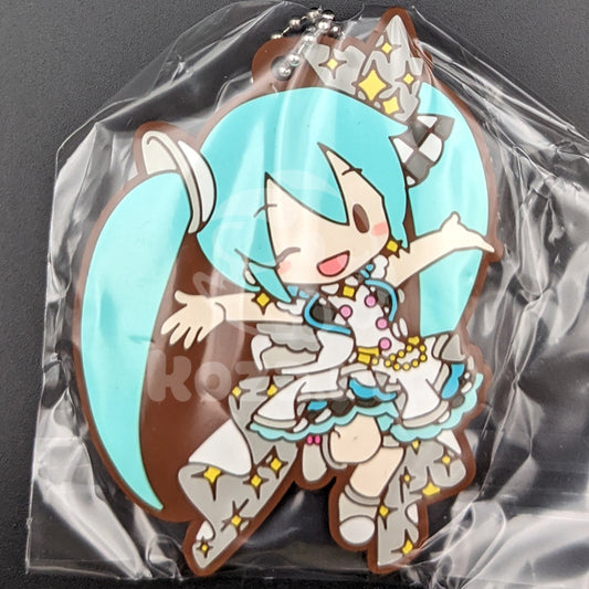 Project SEKAI - Capsule Rubber Keychain - Miku Hatsune (MORE MORE JUMP! ver)