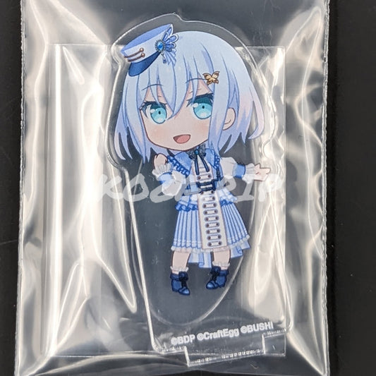 BanG Dream! - Chibi Acrylic Stand - Mashiro Kurata ("Pale Blue Noblesse")