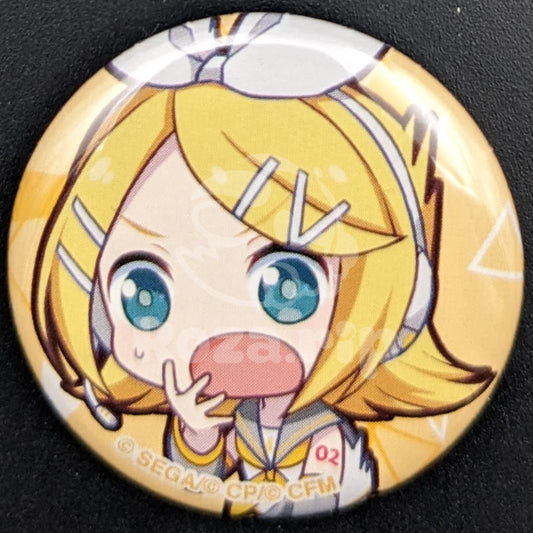 Project SEKAI - Mini Can Badge - Rin Kagamine ("Huuuh?")