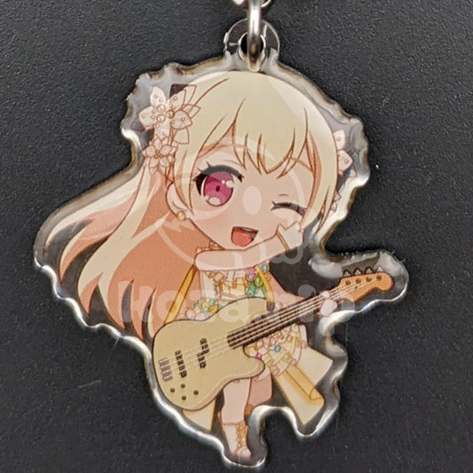 BanG Dream! - Chibi Enamel Keychain - Chisato Shirasagi ("Blooming Cheers")