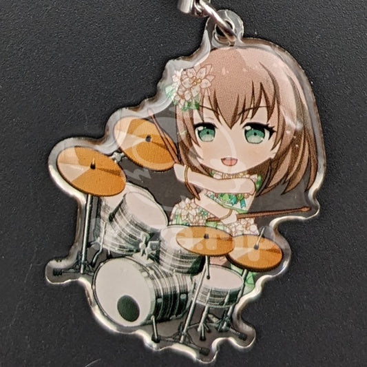 BanG Dream! - Chibi Enamel Keychain - Maya Yamato ("Blooming Cheers")