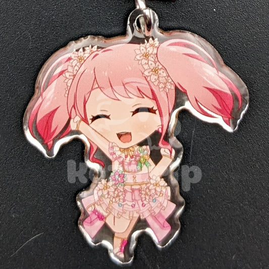 BanG Dream! - Chibi Enamel Keychain - Aya Maruyama ("Blooming Cheers")