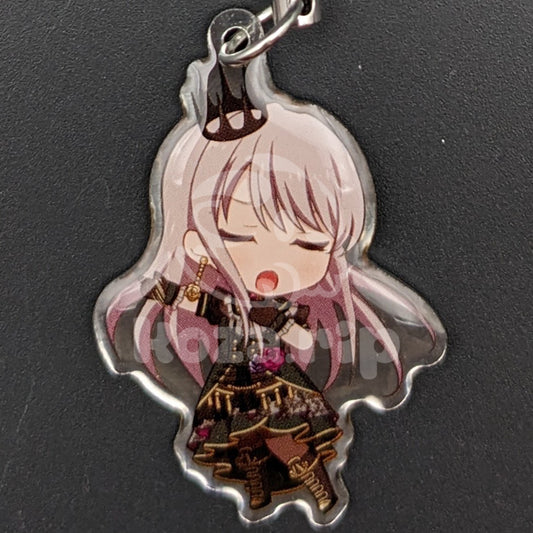 BanG Dream! - Chibi Enamel Keychain - Yukina Minato ("Lofty Ambitions")