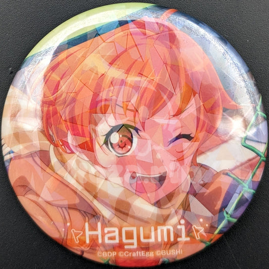 BanG Dream! - Hologram Can Badge - Hagumi Kitazawa ("A Day Off Downtown")