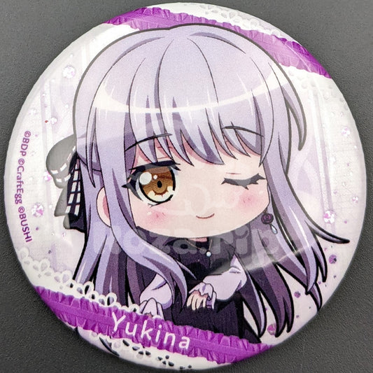 BanG Dream! - Winter 2022 Hologram Can Badge - Yukina Minato (Chibi ver.)