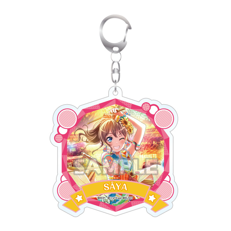 BanG Dream! - Animate Exclusive - Acrylic Keychain - Saya Yamabuki