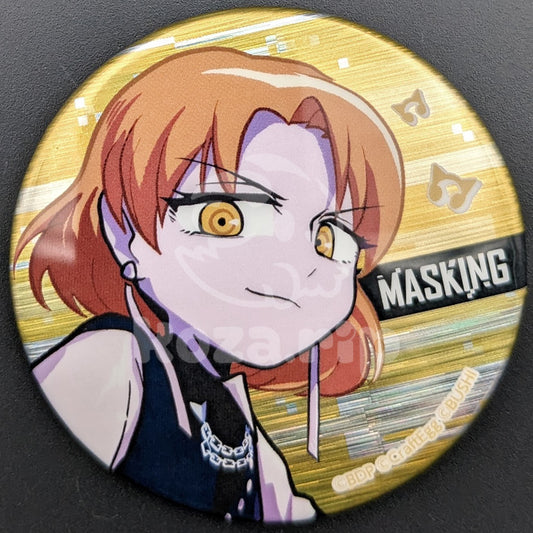 BanG Dream! OVERKILL LIVE - Can Badge - MASKING (Masuki Sato) (Hologram ver.)