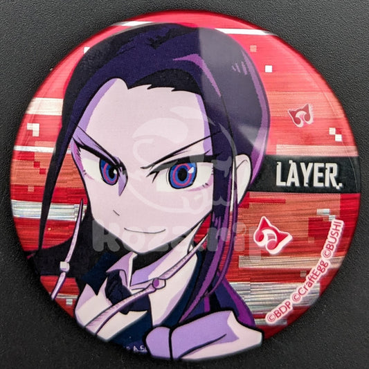 BanG Dream! OVERKILL LIVE - Can Badge - LAYER (Hologram ver.)